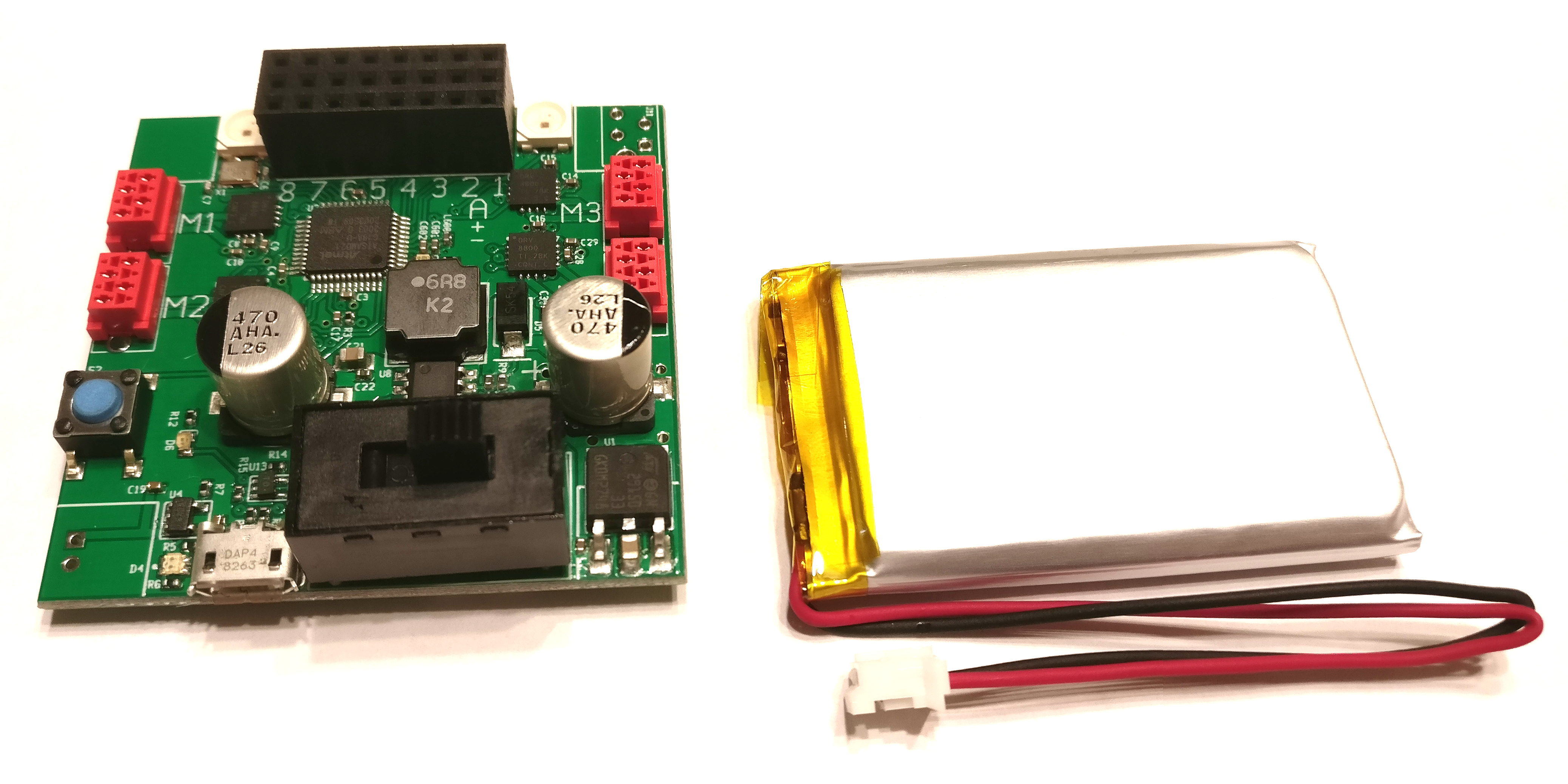 snekboard near battery